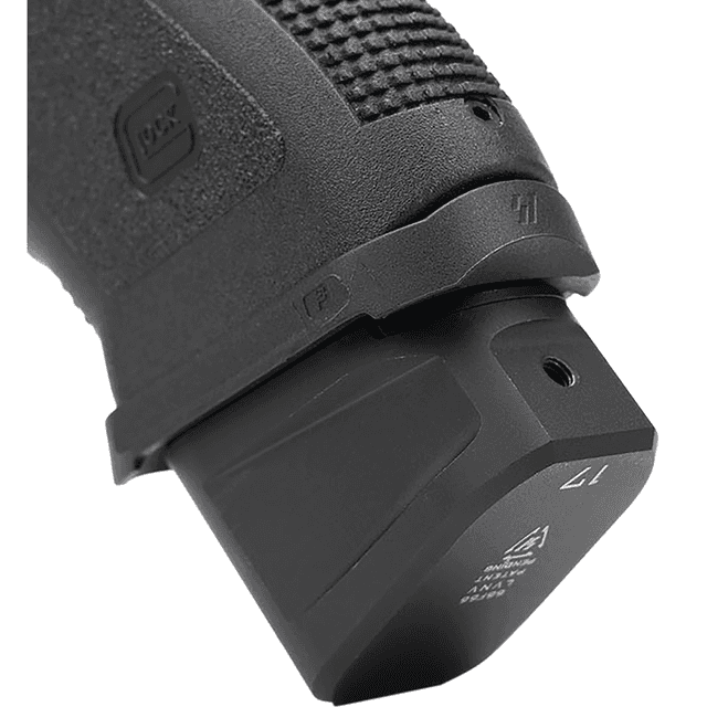 Strike Industries Extended Mag Plate Fits Glock G17/22, Black - EMPALG17BK Strike Industries Extended Mag Plate Fits Glock G17/22, Black - EMPALG17BK