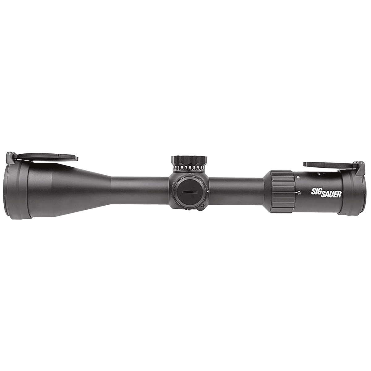Sig Sauer Electro-Optics SOW42004 Whiskey4 Black 2.5-10x 42mm 30mm Tube Illuminated Hellfire Quadplex Reticle Sig Sauer Electro-Optics SOW42004 Whiskey4 Black 2.5-10x 42mm 30mm Tube Illuminated Hellfire Quadplex Reticle
