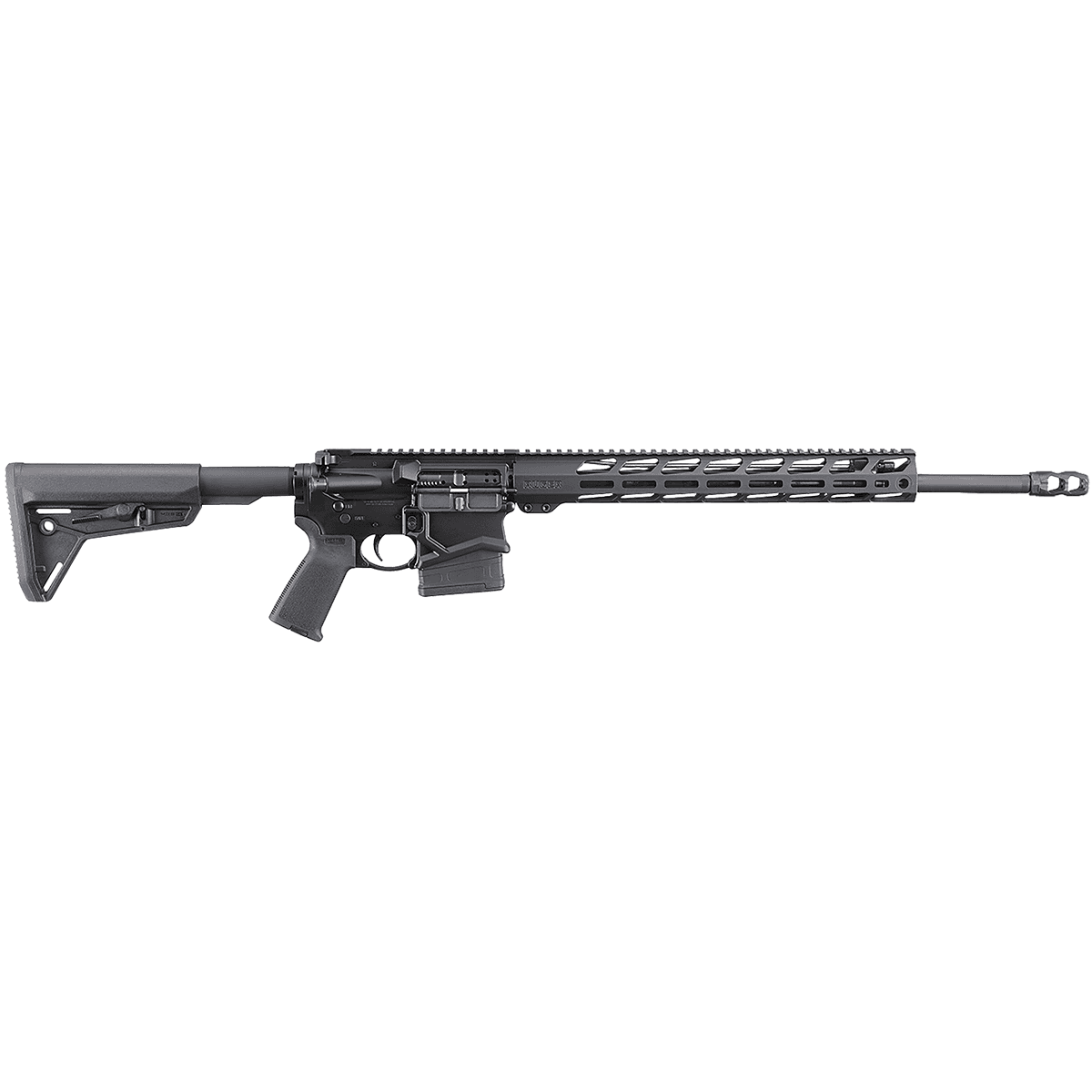 Ruger 5618 SFAR *State Compliant 6.5 Creedmoor 10+1 20" Black Threaded Barrel, Black Hard Coat Anodized Picatinny Rail Aluminum Receiver, 15" M-LOK Handguard, Black Synthetic Magpul SL Stock, Black Magpul Grip Ruger 5618 SFAR *State Compliant 6.5 Creedmoor 10+1 20" Black Threaded Barrel, Black Hard Coat Anodized Picatinny Rail Aluminum Receiver, 15" M-LOK Handguard, Black Synthetic Magpul SL Stock, Black Magpul Grip