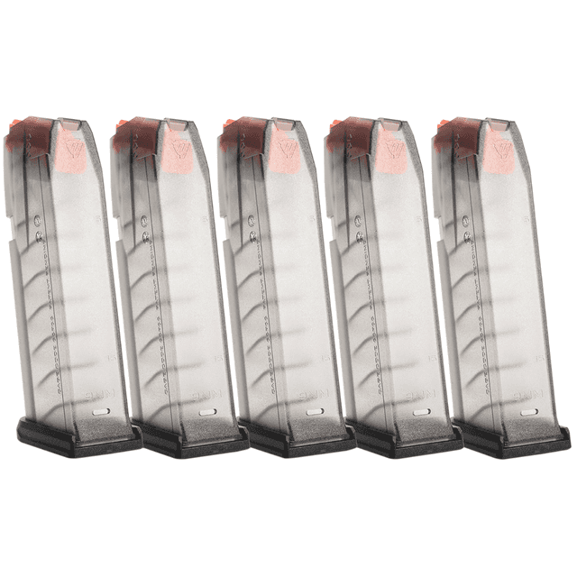 Strike Industries Glock Magazine 15rd 5 Pack, Glock 19/26 Gen3-5 - GMAG19X5 Strike Industries Glock Magazine 15rd 5 Pack, Glock 19/26 Gen3-5 - GMAG19X5