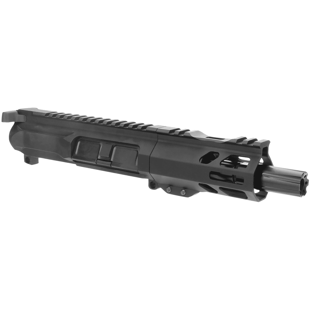 TacFire BU9MM4 Pistol Upper Assembly 9mm Luger 4" Black Nitride Barrel 7075-T6 Aluminum Black Anodized Receiver M-LOK Handguard for AR-Platform TacFire BU9MM4 Pistol Upper Assembly 9mm Luger 4" Black Nitride Barrel 7075-T6 Aluminum Black Anodized Receiver M-LOK Handguard for AR-Platform