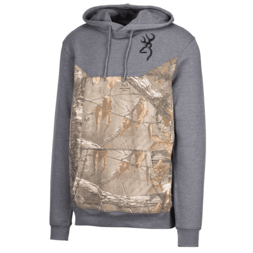 Browning Men's Cohos Sweatshirt - Realtree/Heather Browning Men's Cohos Sweatshirt - Realtree/Heather