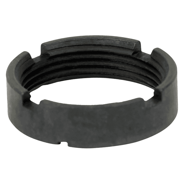TacFire MAR039 Castle Nut Black Steel for AR-15 Buffer Tube TacFire MAR039 Castle Nut Black Steel for AR-15 Buffer Tube
