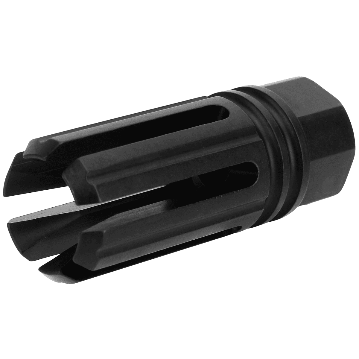 TacFire MZ1005N 6 Prong Flash Hider Black Nitride Steel with 1/2"-28 tpi Threads & 2.22" OAL for 5.56x45mm NATO AR-Platform TacFire MZ1005N 6 Prong Flash Hider Black Nitride Steel with 1/2"-28 tpi Threads & 2.22" OAL for 5.56x45mm NATO AR-Platform