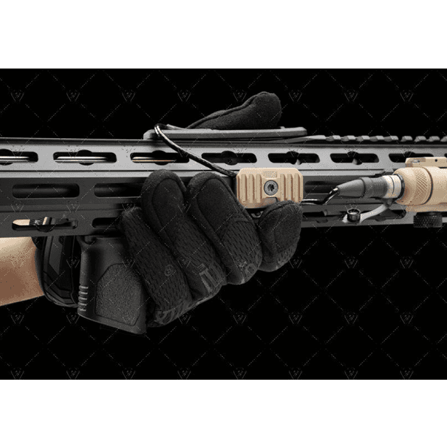 Strike Industries Short Cable Management Cover for M-LOK, 1.57" FDE - ARCMCOVERSFDE Strike Industries Short Cable Management Cover for M-LOK, 1.57" FDE - ARCMCOVERSFDE