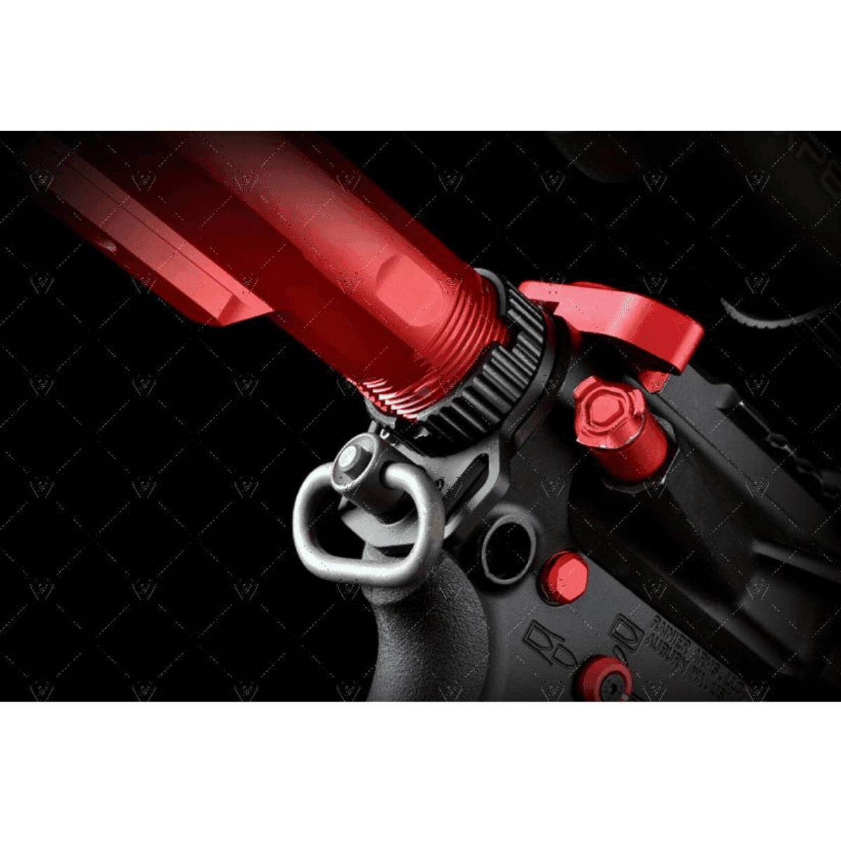 Strike Industries Multi-Function End Plate and Castle Nut - ARMFEP&ACN Strike Industries Multi-Function End Plate and Castle Nut - ARMFEP&ACN