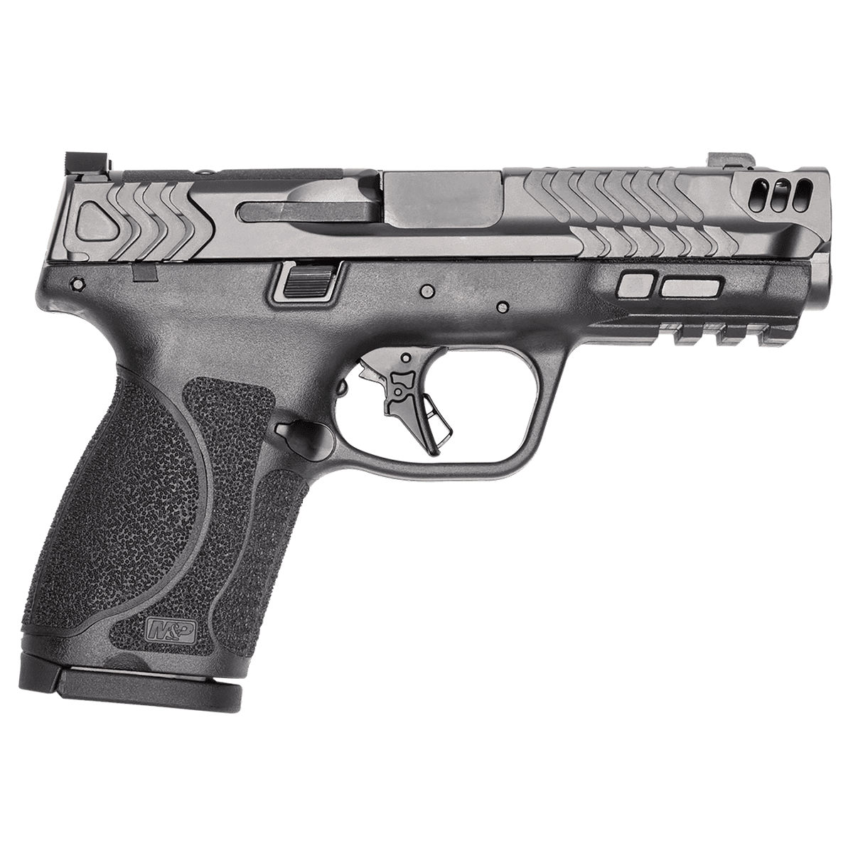 Smith & Wesson 13989 M&P9 2.0 Compact Frame 9mm 15+1 4.22" Stainless Armornite Gray Stainless Steel Slide Black Textured Grip Smith & Wesson 13989 M&P9 2.0 Compact Frame 9mm 15+1 4.22" Stainless Armornite Gray Stainless Steel Slide Black Textured Grip