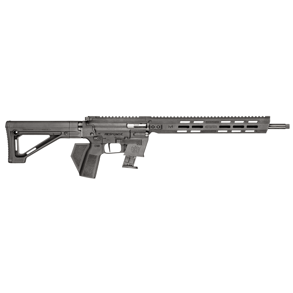 Smith & Wesson 13978 Response *CA Compliant 9mm Luger 10+1 16.50" Black Oxide M-LOK Handguard B5 Type 23 Grip Textured Grip Optic-Ready Smith & Wesson 13978 Response *CA Compliant 9mm Luger 10+1 16.50" Black Oxide M-LOK Handguard B5 Type 23 Grip Textured Grip Optic-Ready
