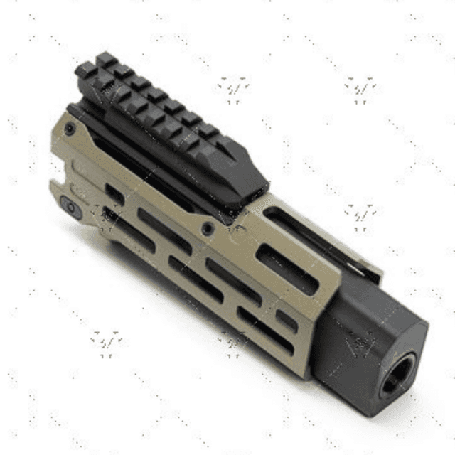 Strike Industries Strike 6" Handguard for CZ Scorpion EVO Pistol, FDE - CEVOHG6FDE Strike Industries Strike 6" Handguard for CZ Scorpion EVO Pistol, FDE - CEVOHG6FDE