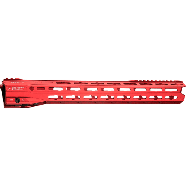 Strike Industries GridLok Lite Rail for AR-15, Red - GRIDLOKLITE17RED Strike Industries GridLok Lite Rail for AR-15, Red - GRIDLOKLITE17RED