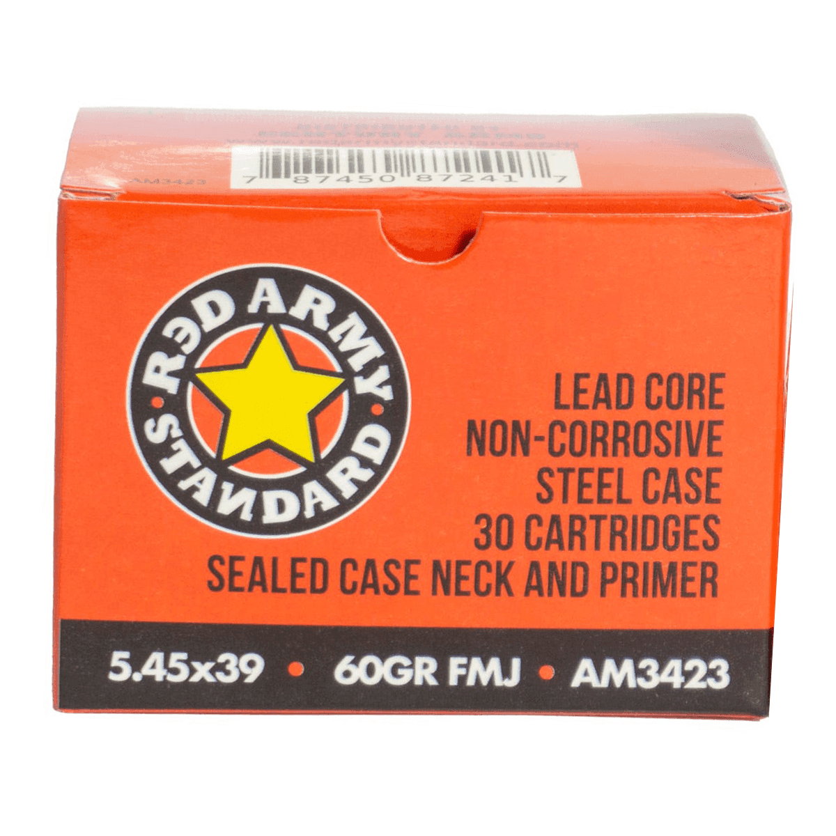 Red Army Standard AM3423 5.45x39mm 60gr Full Metal Jacket 30 Per Box Red Army Standard AM3423 5.45x39mm 60gr Full Metal Jacket 30 Per Box