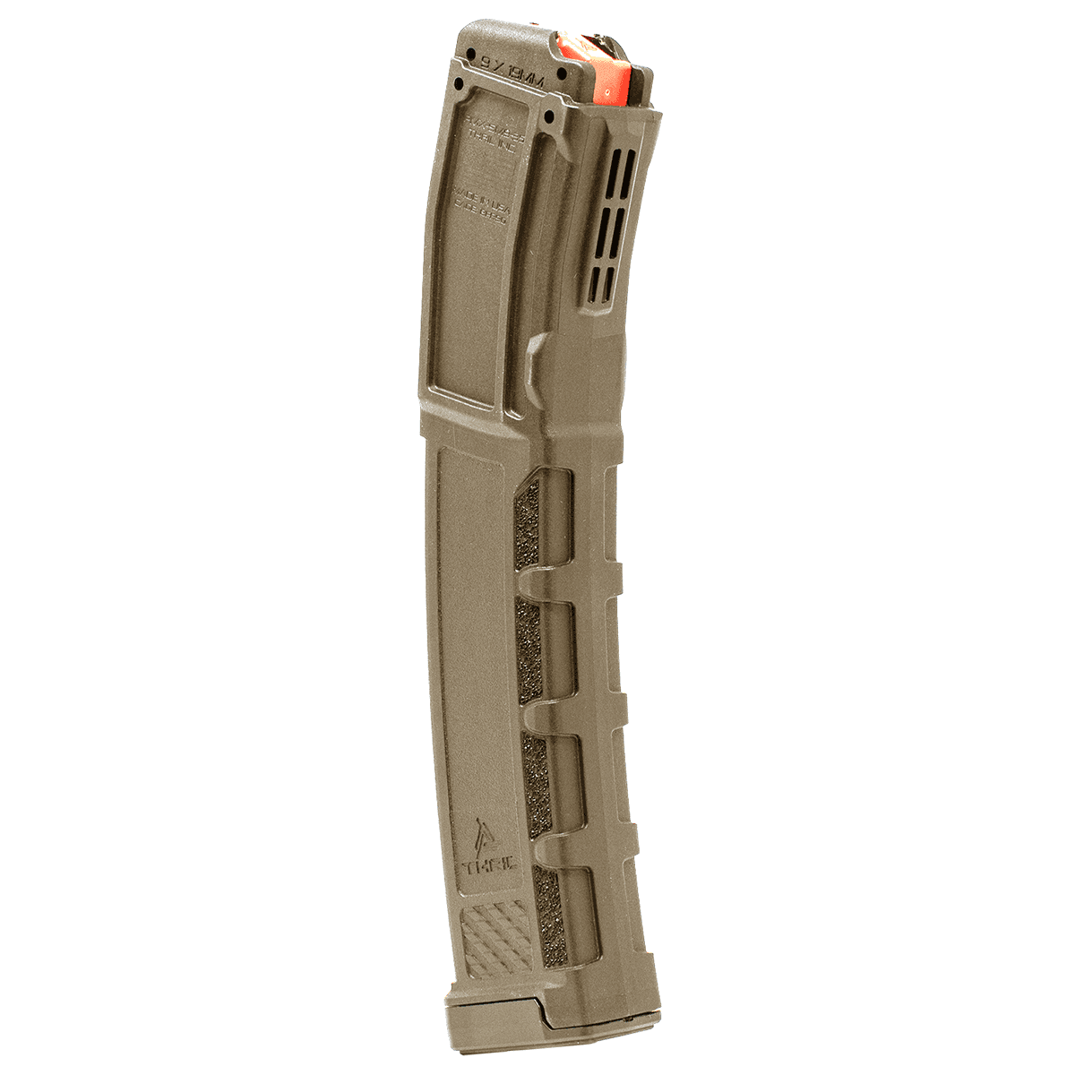 Thril PMXSM935FDE PMX SM9 35rd 9mm Luger Fits Sig MPX Gen II Flat Dark Earth Polymer Thril PMXSM935FDE PMX SM9 35rd 9mm Luger Fits Sig MPX Gen II Flat Dark Earth Polymer
