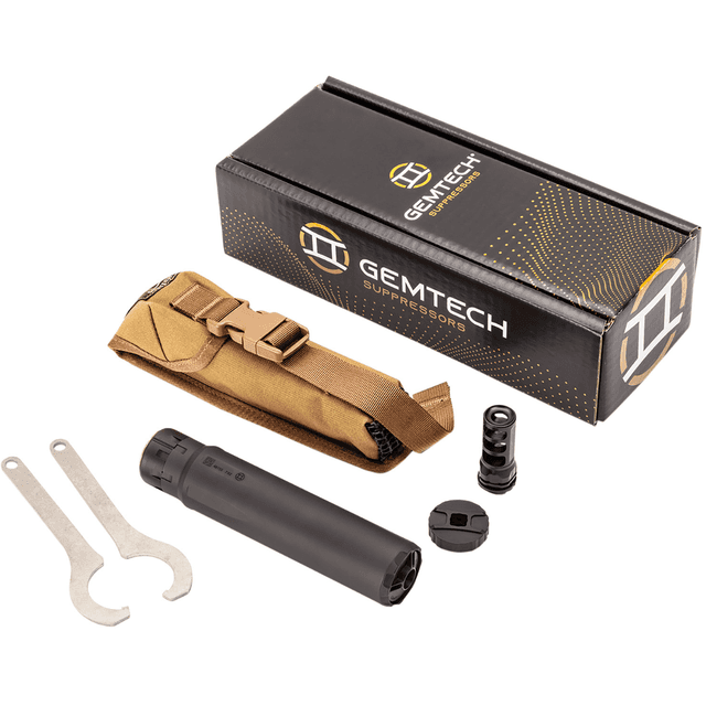 Gemtech Abyss Suppressor, 30 Cal (7.62mm) - 13548 Gemtech Abyss Suppressor, 30 Cal (7.62mm) - 13548