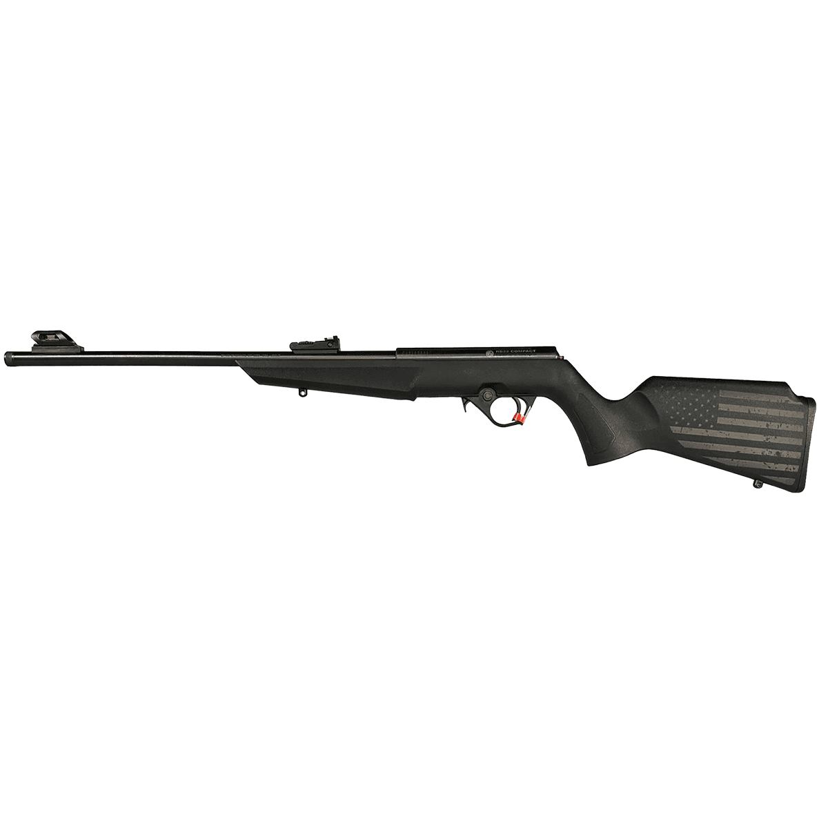 Rossi RB22L1611EN01 RB22 US Flag Compact 22 LR Rimfire Rifle Rossi RB22L1611EN01 RB22 US Flag Compact 22 LR Rimfire Rifle