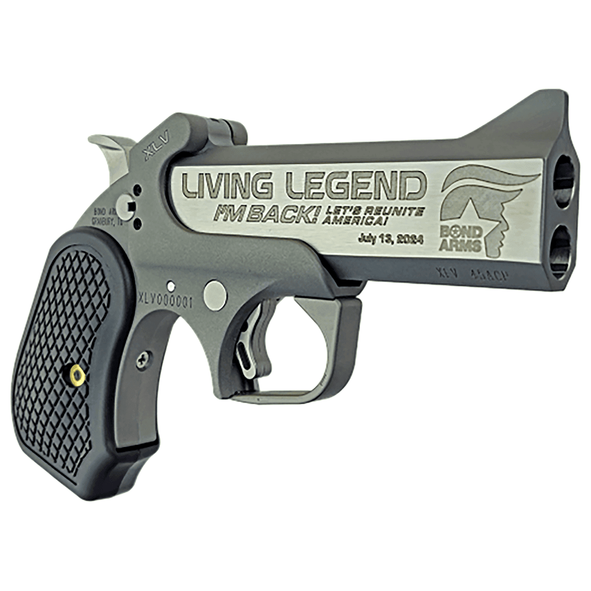 Bond Arms Living Legend Derringer Pistol -BAXLV Bond Arms Living Legend Derringer Pistol -BAXLV