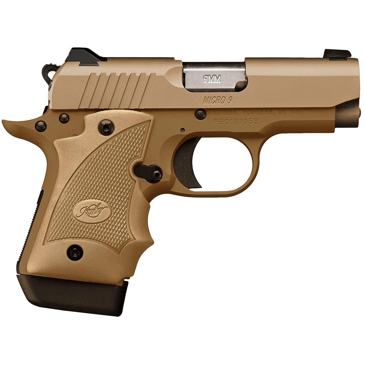 Kimber 3300247 Micro 9 Desert Range 9mm EDC Handgun Kimber 3300247 Micro 9 Desert Range 9mm EDC Handgun