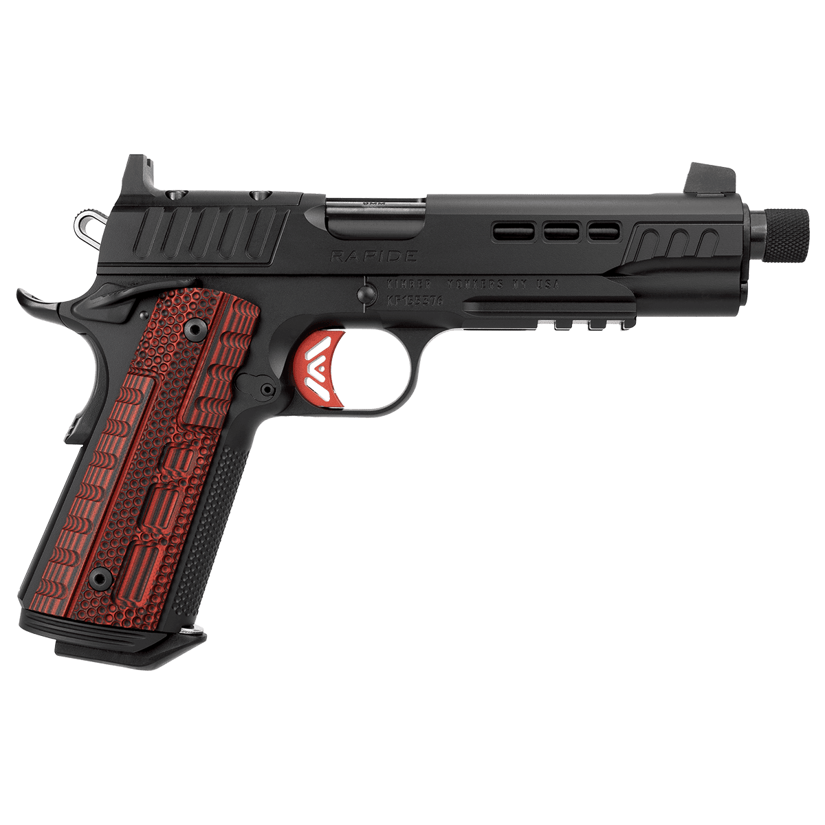 Kimber 3000439 Rapide Heat OR TFS 9mm 9+1 5.50" Stainless Steel Slide Kimpro II Black G10 Grip Kimber 3000439 Rapide Heat OR TFS 9mm 9+1 5.50" Stainless Steel Slide Kimpro II Black G10 Grip