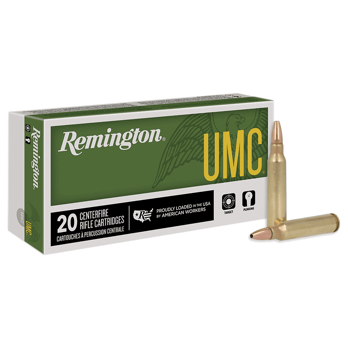 Remington Ammunition 23711 UMC 223Rem 55gr Full Metal Jacket 20 Per Box Remington Ammunition 23711 UMC 223Rem 55gr Full Metal Jacket 20 Per Box