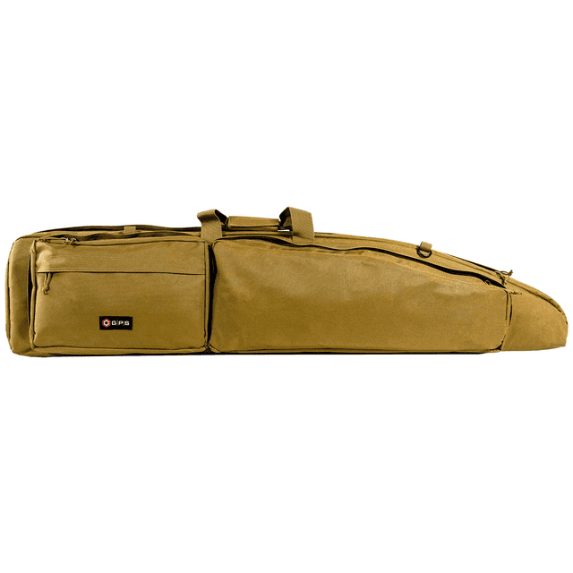 GPS Bags GPSDBRC50TAN Double Rifle Case 50" Tan GPS Bags GPSDBRC50TAN Double Rifle Case 50" Tan