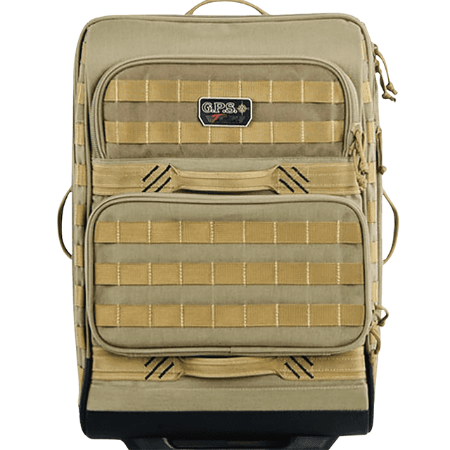 GPS Bags T2214RCT Tactical Operations Rolling Case Tan 1000D Polyester 2 Handguns GPS Bags T2214RCT Tactical Operations Rolling Case Tan 1000D Polyester 2 Handguns
