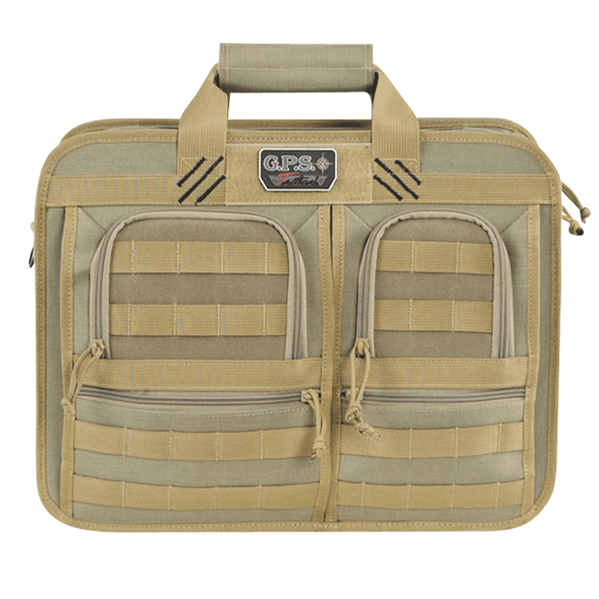 GPS Bags T1551BCT Tactical Operations Brief Case Tan 1000D Polyester 1 Handgun GPS Bags T1551BCT Tactical Operations Brief Case Tan 1000D Polyester 1 Handgun