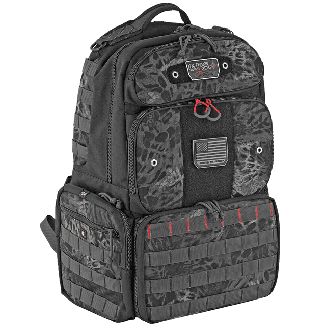 GPS Bags T1913BPP Tactical Backpack PRYM1 Blackout 1000D Polyester 4 Handguns GPS Bags T1913BPP Tactical Backpack PRYM1 Blackout 1000D Polyester 4 Handguns