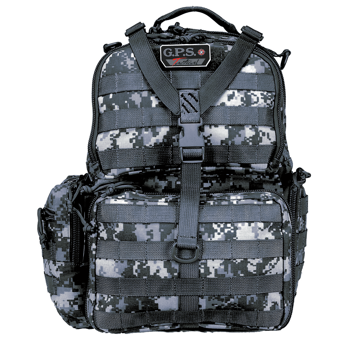 GPS Bags T1612BPG Tactical Backpack Gray Digital 1000D Nylon 3 Handguns GPS Bags T1612BPG Tactical Backpack Gray Digital 1000D Nylon 3 Handguns