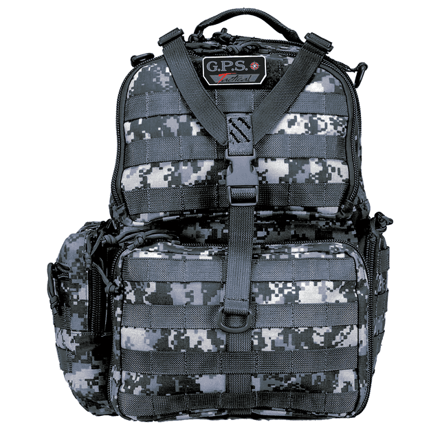 GPS Bags T1612BPG Tactical Backpack Gray Digital 1000D Nylon 3 Handguns GPS Bags T1612BPG Tactical Backpack Gray Digital 1000D Nylon 3 Handguns