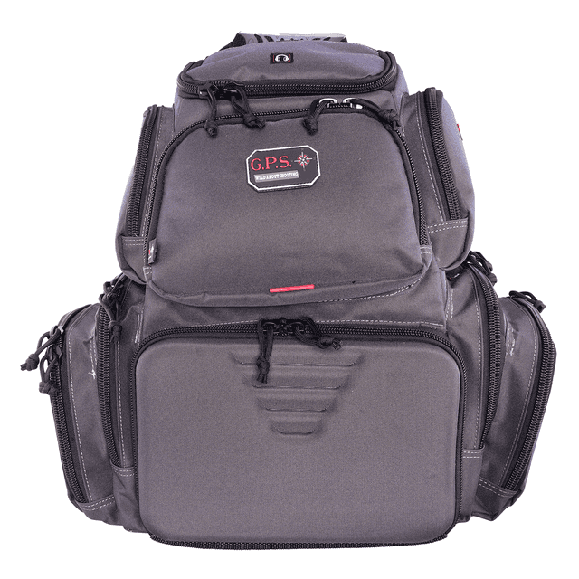 GPS Bags 1711BPG Handgunner Backpack Gray Holds 4 Handguns GPS Bags 1711BPG Handgunner Backpack Gray Holds 4 Handguns