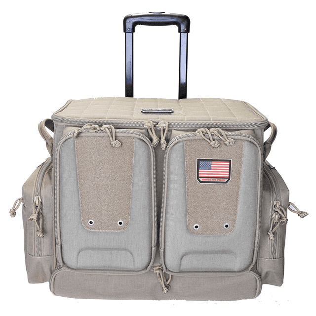 GPS Bags T2112ROB Tactical Rolling Tan 1000D Nylon Teflon Coating with Foam Cradle Holds 6 Handguns, Storage Pockets Holds 4 Additional Guns, Telescoping Handle & ATV Wheels GPS Bags T2112ROB Tactical Rolling Tan 1000D Nylon Teflon Coating with Foam Cradle Holds 6 Handguns, Storage Pockets Holds 4 Additional Guns, Telescoping Handle & ATV Wheels