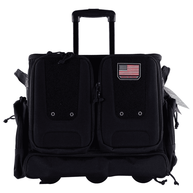 GPS Bags T2112ROBB Tactical Rolling Black 1000D Nylon Teflon Coating with Foam Cradle Holds 6 Handguns, Storage Pockets Holds 4 Additional Guns, Telescoping Handle & ATV Wheels GPS Bags T2112ROBB Tactical Rolling Black 1000D Nylon Teflon Coating with Foam Cradle Holds 6 Handguns, Storage Pockets Holds 4 Additional Guns, Telescoping Handle & ATV Wheels