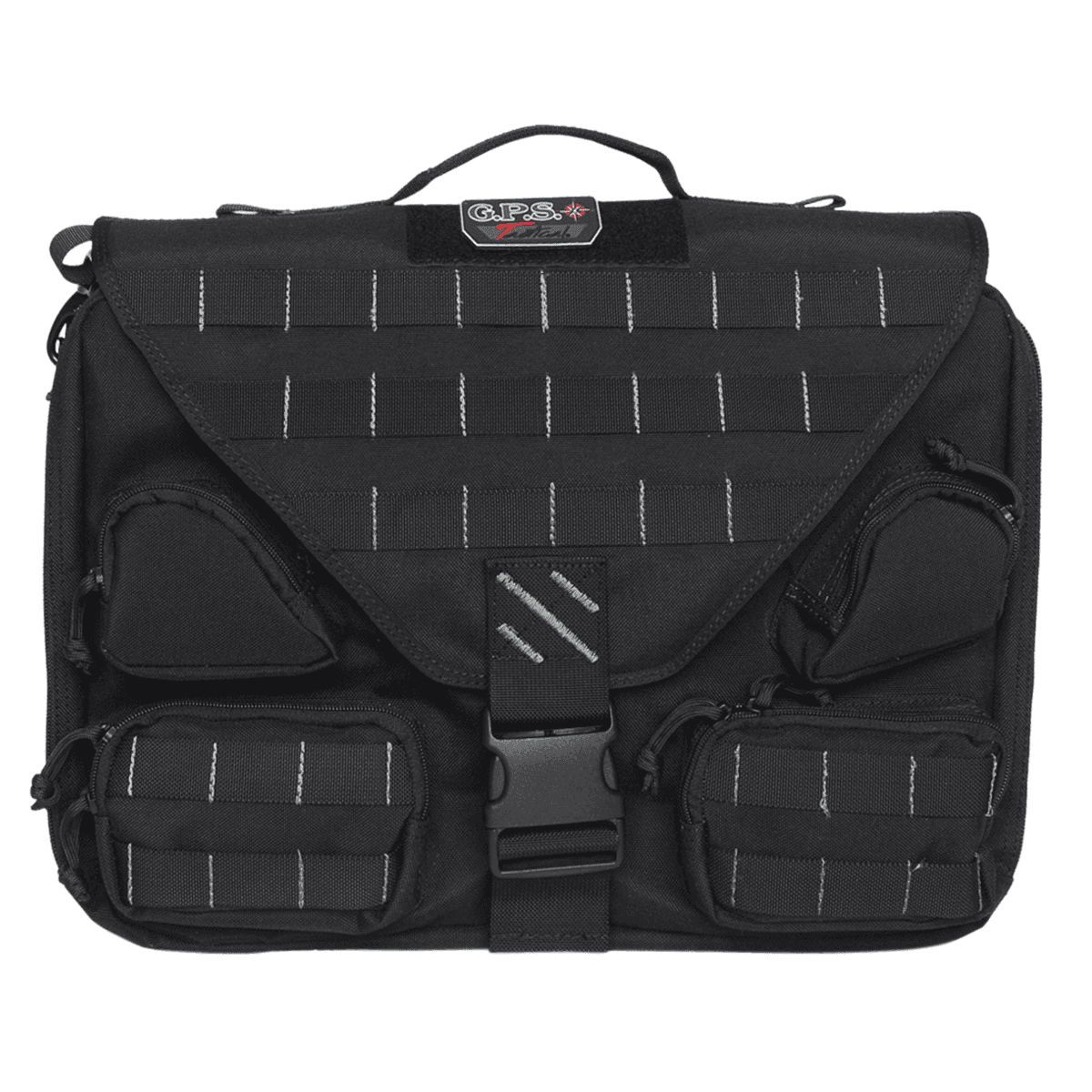 GPS Bags T1350BCB Tactical Brief Case Black 1000D Polyester 1 Handgun GPS Bags T1350BCB Tactical Brief Case Black 1000D Polyester 1 Handgun
