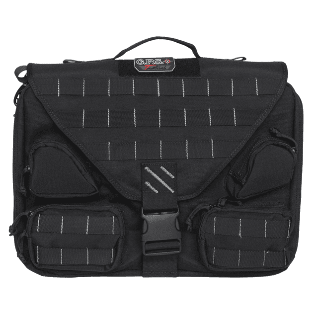 GPS Bags T1350BCB Tactical Brief Case Black 1000D Polyester 1 Handgun GPS Bags T1350BCB Tactical Brief Case Black 1000D Polyester 1 Handgun