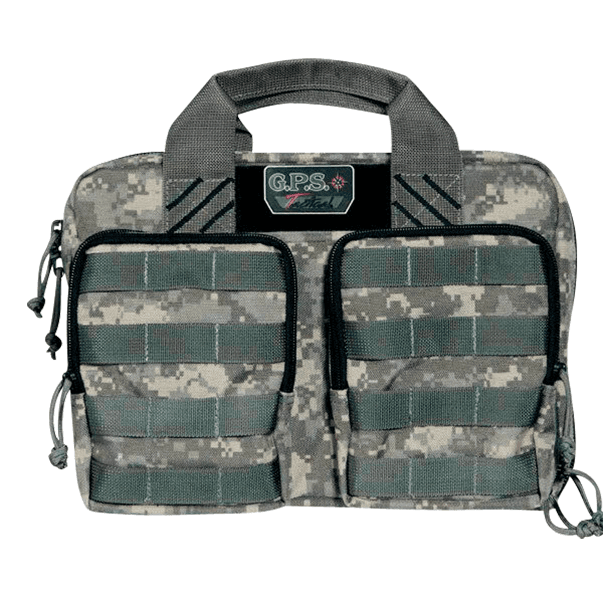 GPS Bags T1309PCD Tactical Quad +2 Fall Digital Camo 1000D Polyester with YKK Lockable Zippers, 8 Mag Pockets, 2 Ammo Front Pockets, Visual ID Storage System & Holds Up To 6 Handguns GPS Bags T1309PCD Tactical Quad +2 Fall Digital Camo 1000D Polyester with YKK Lockable Zippers, 8 Mag Pockets, 2 Ammo Front Pockets, Visual ID Storage System & Holds Up To 6 Handguns