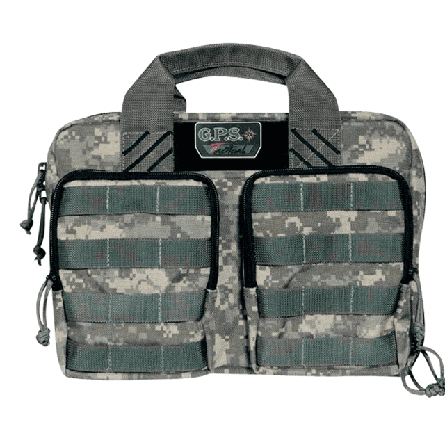 GPS Bags T1309PCD Tactical Quad +2 Fall Digital Camo 1000D Polyester with YKK Lockable Zippers, 8 Mag Pockets, 2 Ammo Front Pockets, Visual ID Storage System & Holds Up To 6 Handguns GPS Bags T1309PCD Tactical Quad +2 Fall Digital Camo 1000D Polyester with YKK Lockable Zippers, 8 Mag Pockets, 2 Ammo Front Pockets, Visual ID Storage System & Holds Up To 6 Handguns