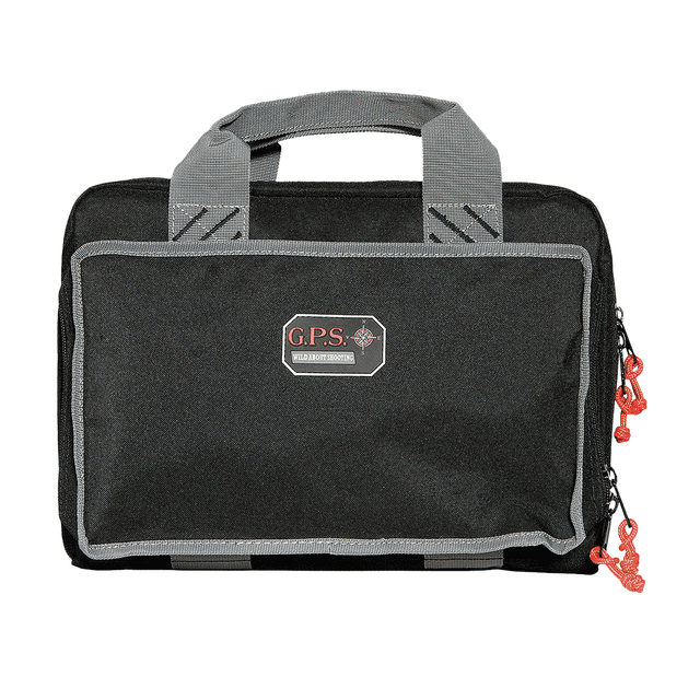 GPS Bags 1310PC Quad Black Nylon Holds 4 Handguns GPS Bags 1310PC Quad Black Nylon Holds 4 Handguns