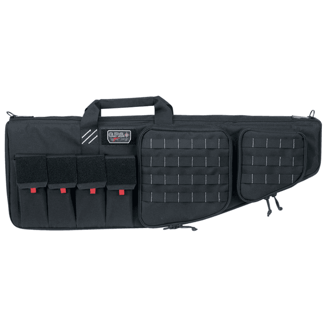 GPS Bags T32ARB Tactical AR Case 32" Black 1000D Nylon with Mag & Storage Pockets, Lockable Zippers, External Handgun Pocket & DuPont Teflon Coating GPS Bags T32ARB Tactical AR Case 32" Black 1000D Nylon with Mag & Storage Pockets, Lockable Zippers, External Handgun Pocket & DuPont Teflon Coating