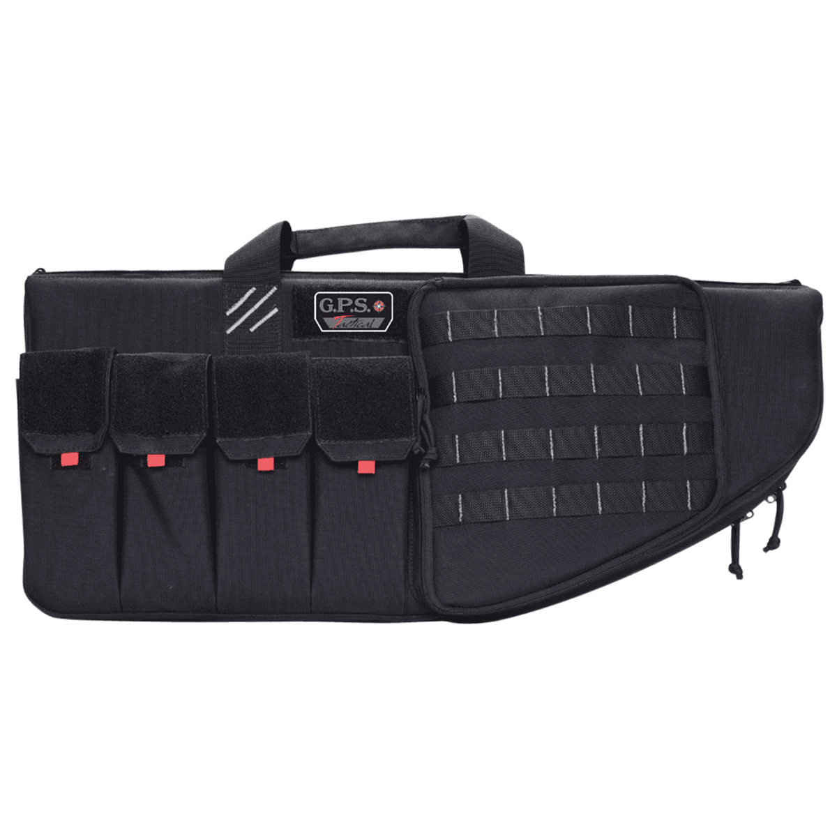 GPS Bags T30ARB Tactical AR Case 30" Black 1000D Nylon with Mag & Storage Pockets, Lockable Zippers, External Handgun Pocket & DuPont Teflon Coating GPS Bags T30ARB Tactical AR Case 30" Black 1000D Nylon with Mag & Storage Pockets, Lockable Zippers, External Handgun Pocket & DuPont Teflon Coating