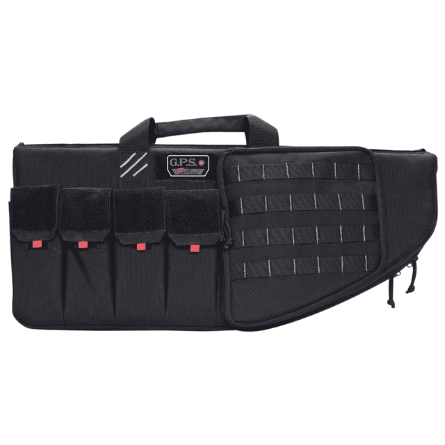 GPS Bags T30ARB Tactical AR Case 30" Black 1000D Nylon with Mag & Storage Pockets, Lockable Zippers, External Handgun Pocket & DuPont Teflon Coating GPS Bags T30ARB Tactical AR Case 30" Black 1000D Nylon with Mag & Storage Pockets, Lockable Zippers, External Handgun Pocket & DuPont Teflon Coating