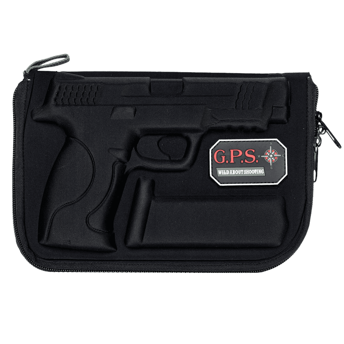 GPS Bags 912PC Custom Molded w/ Lockable Zippers Internal Mag Holder & Black Finish for S&W M&P Full-Size/Compact (9mm Luger/40 S&W/45 ACP) GPS Bags 912PC Custom Molded w/ Lockable Zippers Internal Mag Holder & Black Finish for S&W M&P Full-Size/Compact (9mm Luger/40 S&W/45 ACP)