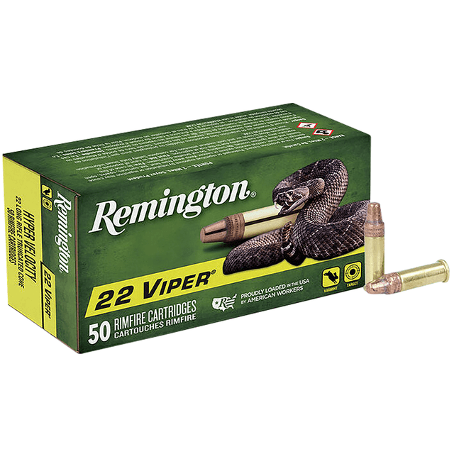 Remington Ammunition 21080 Viper Rimfire 22LR 36gr Truncated Cone Solid 50 Per Box Remington Ammunition 21080 Viper Rimfire 22LR 36gr Truncated Cone Solid 50 Per Box