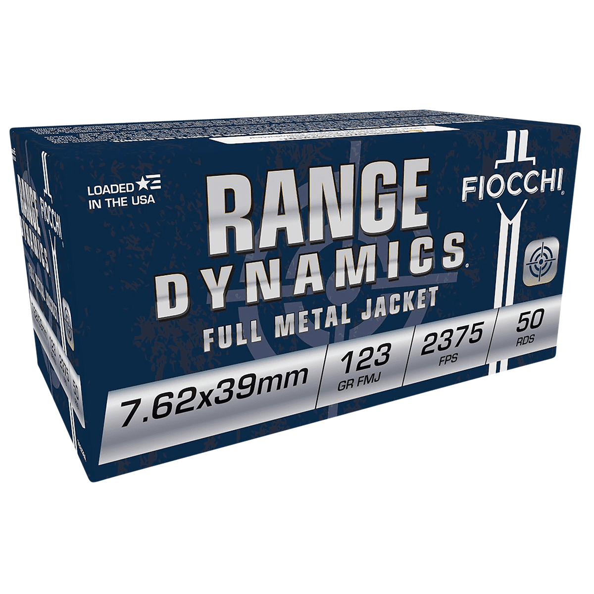 Fiocchi 762X39A Range Dynamics 7.62x39mm 123gr Full Metal Jacket 50 Per Box Fiocchi 762X39A Range Dynamics 7.62x39mm 123gr Full Metal Jacket 50 Per Box
