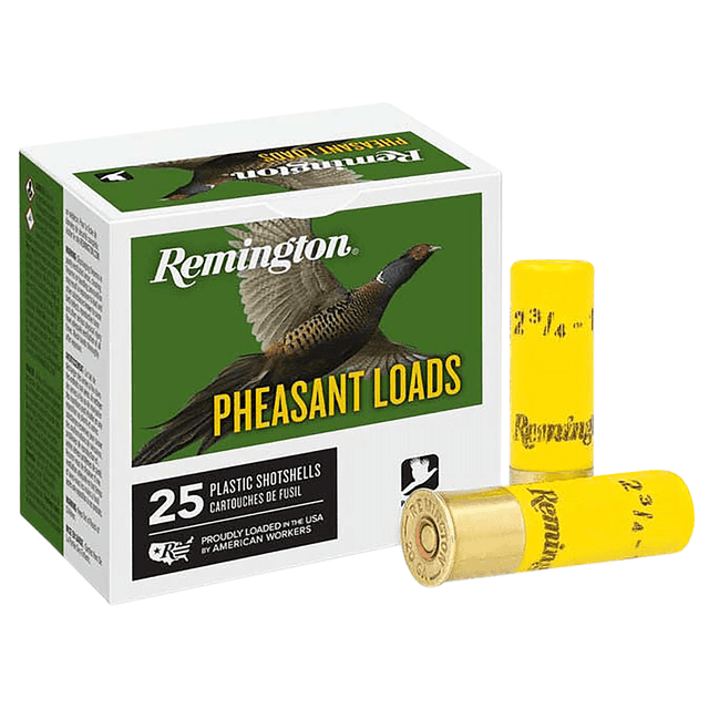 Remington Ammunition 20060 Pheasant 20 Gauge 2.75" 1oz 6Shot 25 Per Box Remington Ammunition 20060 Pheasant 20 Gauge 2.75" 1oz 6Shot 25 Per Box