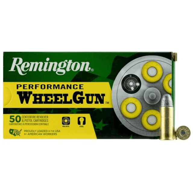 Remington Ammunition 22333 Performance WheelGun 44 S&WSpl 246gr Lead Round Nose 50 Per Box Remington Ammunition 22333 Performance WheelGun 44 S&WSpl 246gr Lead Round Nose 50 Per Box
