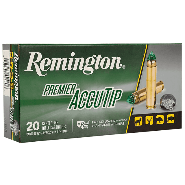Remington Ammunition 27943 Premier Accutip 450 Bushmaster 260gr AccuTip 20 Per Box Remington Ammunition 27943 Premier Accutip 450 Bushmaster 260gr AccuTip 20 Per Box