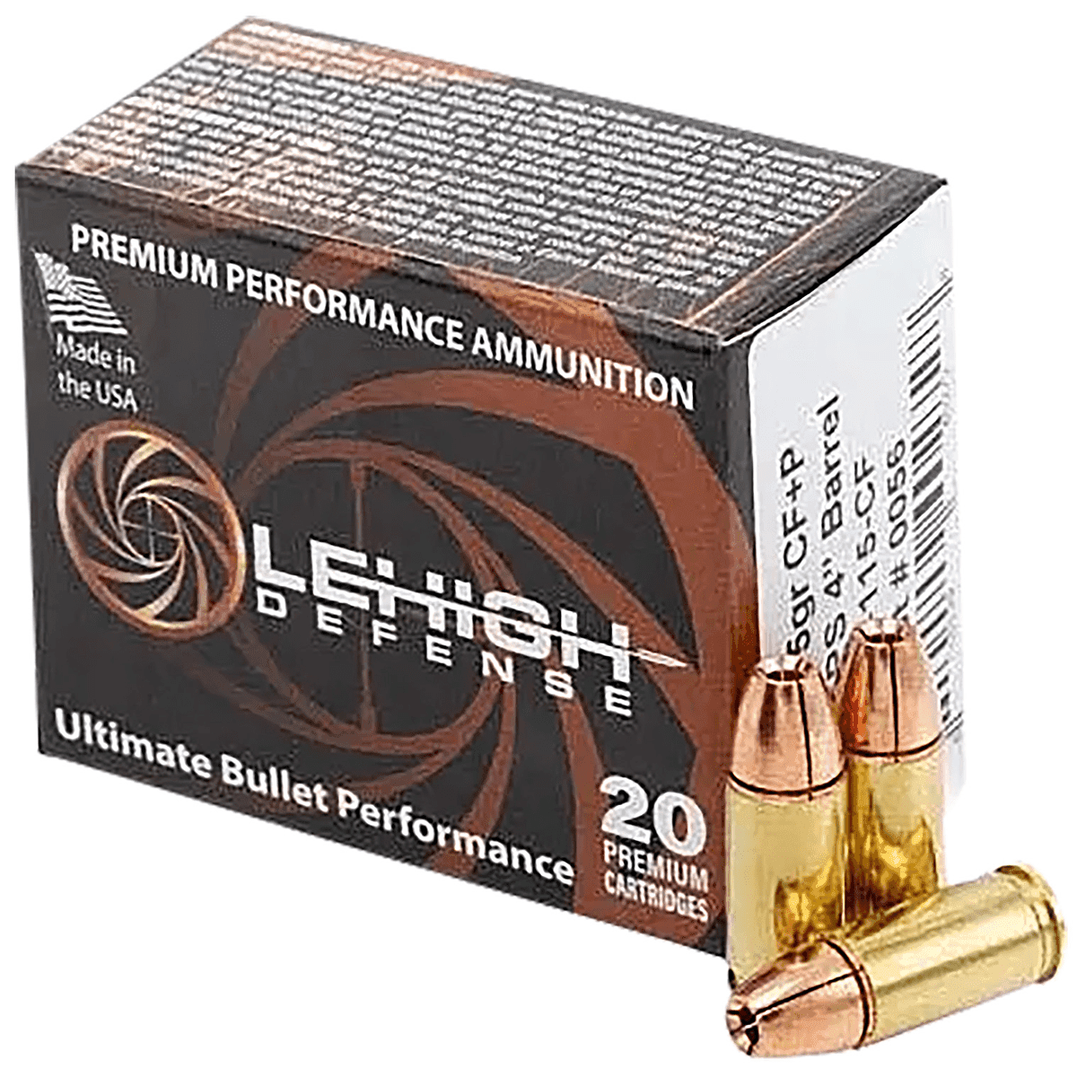 Wilson Combat LA9115CF 9mm 115gr 20 Per Box Wilson Combat LA9115CF 9mm 115gr 20 Per Box