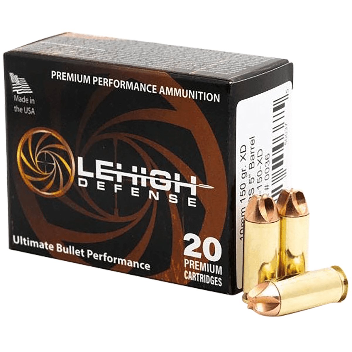 Wilson Combat LA10150XD 10mm 150gr 20 Per Box Wilson Combat LA10150XD 10mm 150gr 20 Per Box