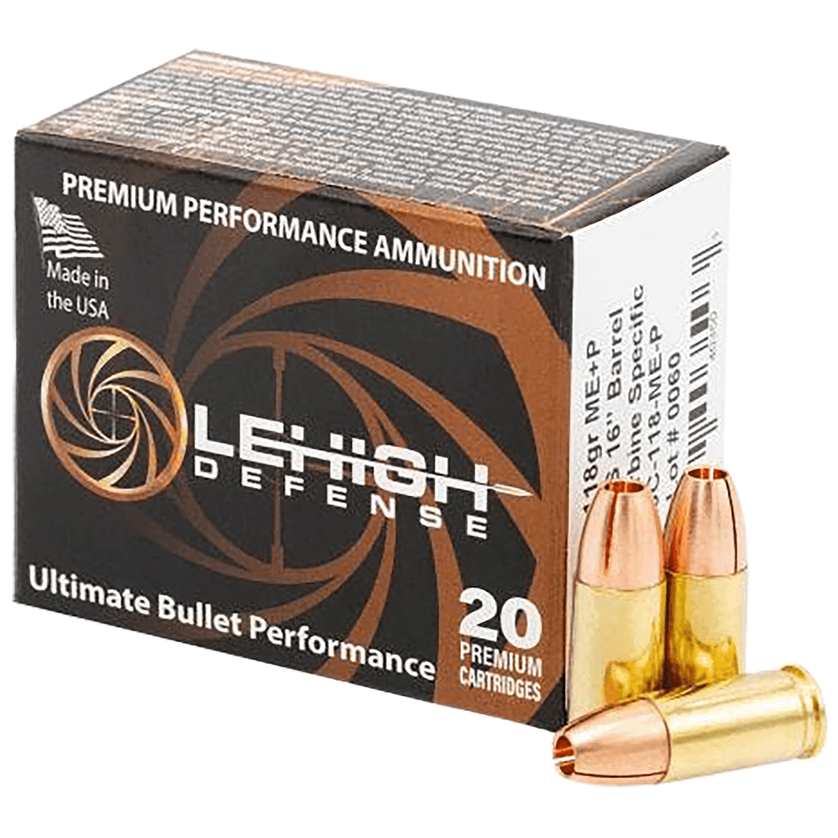 Wilson Combat LA9C118MEP 9mm 118gr 20 Per Box Wilson Combat LA9C118MEP 9mm 118gr 20 Per Box