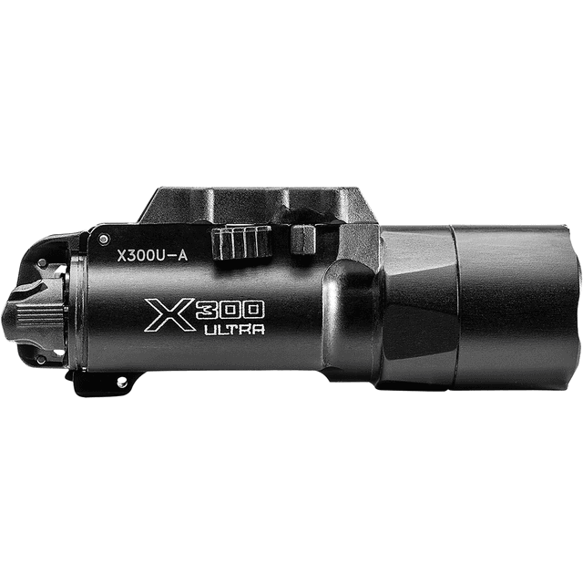 SureFire X300UA X300U-A Ultra Black Anodized 1,000 Lumens White LED SureFire X300UA X300U-A Ultra Black Anodized 1,000 Lumens White LED