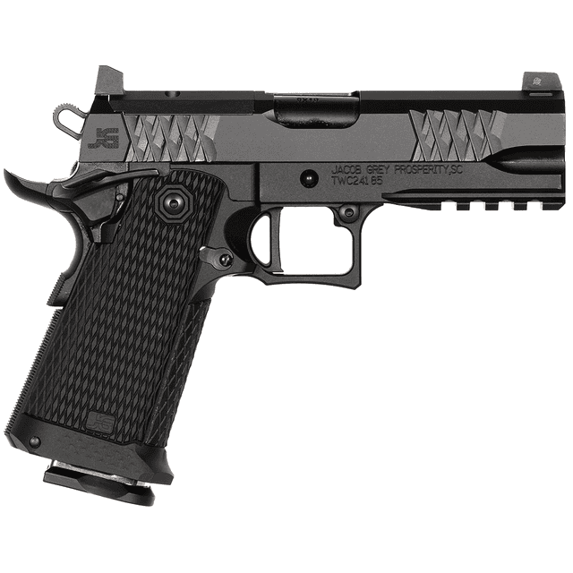 Jacob Grey Firearms TWCBLK425 TWC Black 9mm 17+1 4.25" Pistol Jacob Grey Firearms TWCBLK425 TWC Black 9mm 17+1 4.25" Pistol